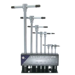 Bato Stiftnglest T-Greb 2-10 mm. - 8 dele