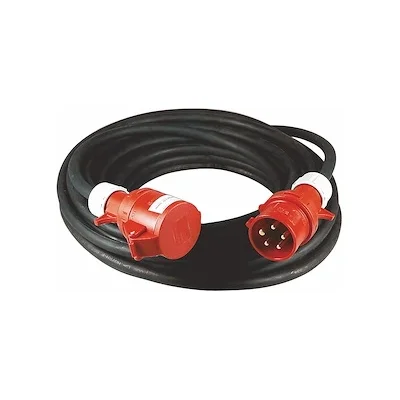 CEE Forlngerkabel 3-faset m/fasevender | 25 m.