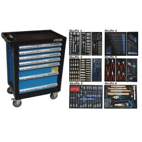 Bato Vrktjsvogn m/7 skuffer - 468 dele