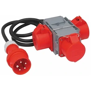 CEE Forgreningsled 16A 400V m/1,5 m kabel