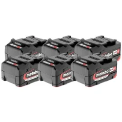 Metabo Batterist 6x Li-Power Batteri 18V/4,0 Ah