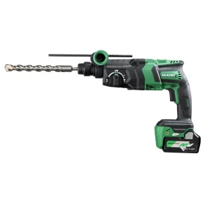 Hikoki Akku Kombihammer DH36DPE (Inkl. 2x 2,5 Ah batterier og lader)