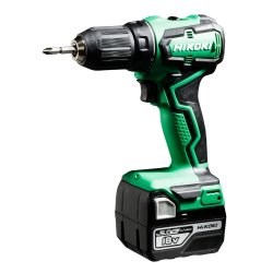 Hikoki Akku Bore-/skruemaskine DS18DD (Inkl. 2x 5,0 ah batterier og hurtiglader)