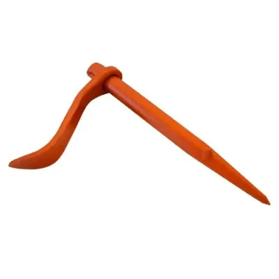 Pudsehage, 15 cm. - orange malet