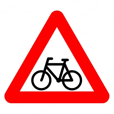 Advarselstavle A21 | A70cm | Cyklister
