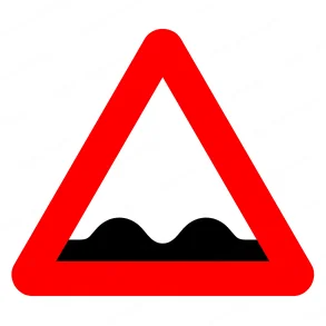 Advarselstavle A37 | 70cm | Ujvn Vej