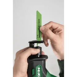 Hikoki Akku Bajonetsav CR12DA (Inkl. 2x 2,5 Ah batterier og lader)