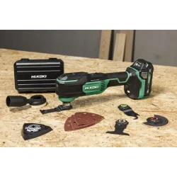 Hikoki Akku Multicutter CV18DA (Inkl. 2x 2,0Ah batterier og lader)