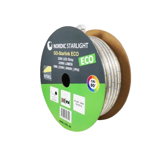 GO-Starlink Eco LED Strip 112,5W | 25 m | Toolshoppen.dk