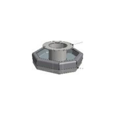 Hamevac Sugekop, 230x230 mm. - t/VTH-150-BL