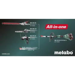 Metabo Akku Multisystemmotor MA 36-18 LTX BL Q 