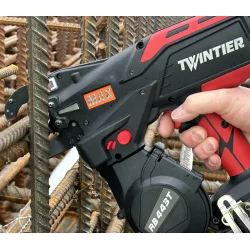 MAX Akku Bindemaskine Twintier RB443T