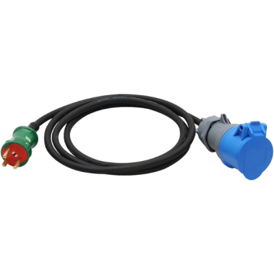 Overgangskabel 1-faset 230V