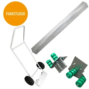 Baron AK Planervogn m/hjulst og 2m planerskinne