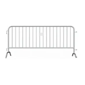 Publikumshegn 2,5 x 1,1 m.