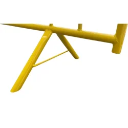 Publikumshegn 2,2 x 1,1 m Gul