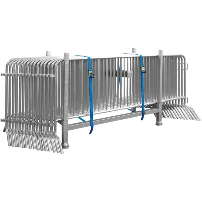 Publikumshegnsst inkl. transportstativ, hegn &amp; surringer