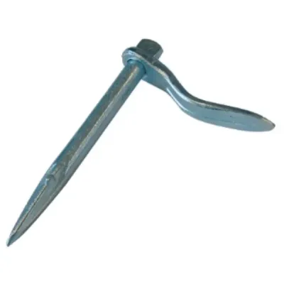 Pudsehage, 15 cm. - galvaniseret