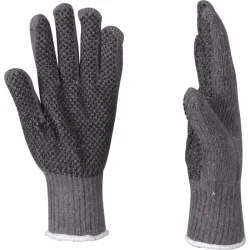 OX-ON Strikhandske m/dots str. 10