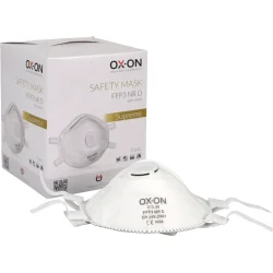 OX-ON Stvmaske FFP3 m/ ventil | pk.  5 stk.