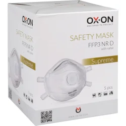 OX-ON Stvmaske FFP3 m/ ventil | pk.  5 stk.