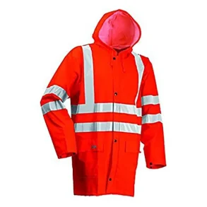 Regnjakke Orange Str. XL