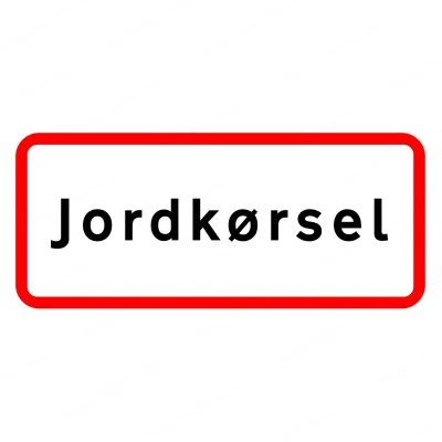 Undertavle UA31.2 | 25x50cm | Jordkrsel