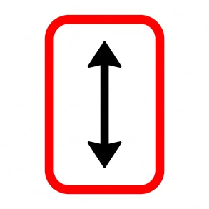 Undertavle UC60.1 | 30x20cm | Dobbeltpil
