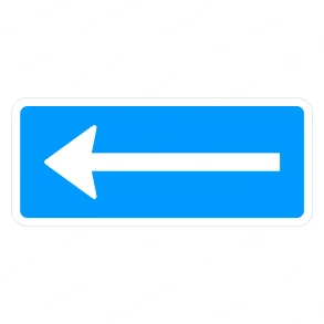 Undertavle UD1 | 25x50cm | Krselsretning