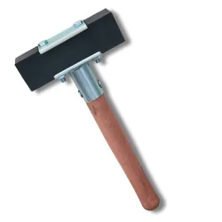 Fliserettehammer m/kort trskaft