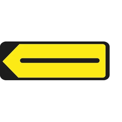 Vejvisningstavle F14 | 23,5x80cm | Omkrsel 