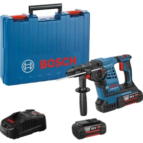 Bosch Akku Borehammer GBH36V-LI (Inkl. 2x 6 Ah batterier og oplader)