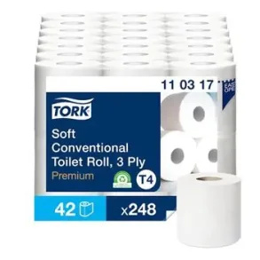 Tork Toiletpapir Soft 42 rl. | 3-lags